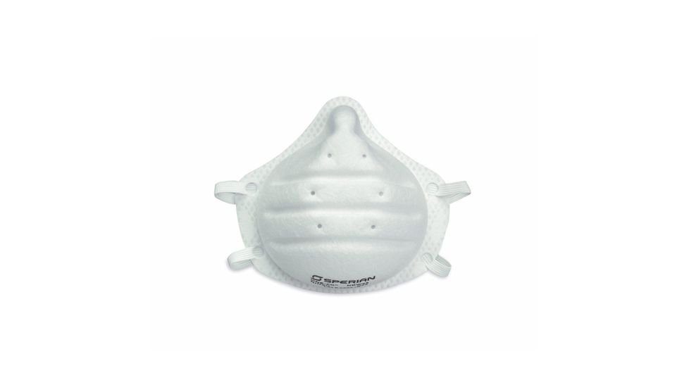 Honeywell Disposable Sanding &amp; Insulation N95 Respirator Mask, 2-Pack, White, One Size, RWS-54024