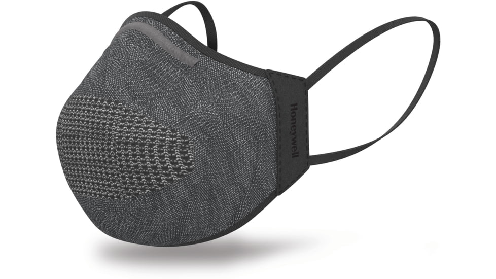Honeywell Dual Layer Face Cover with 8 Replaceable Filters, Dark Gray, RWS-50111
