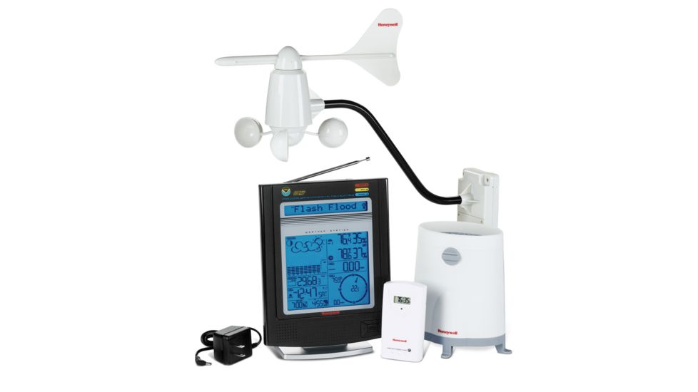 Honeywell PRO Wireless Weather Station w/ Barometer, Wind Speed, Rainfall UV Level TN924W