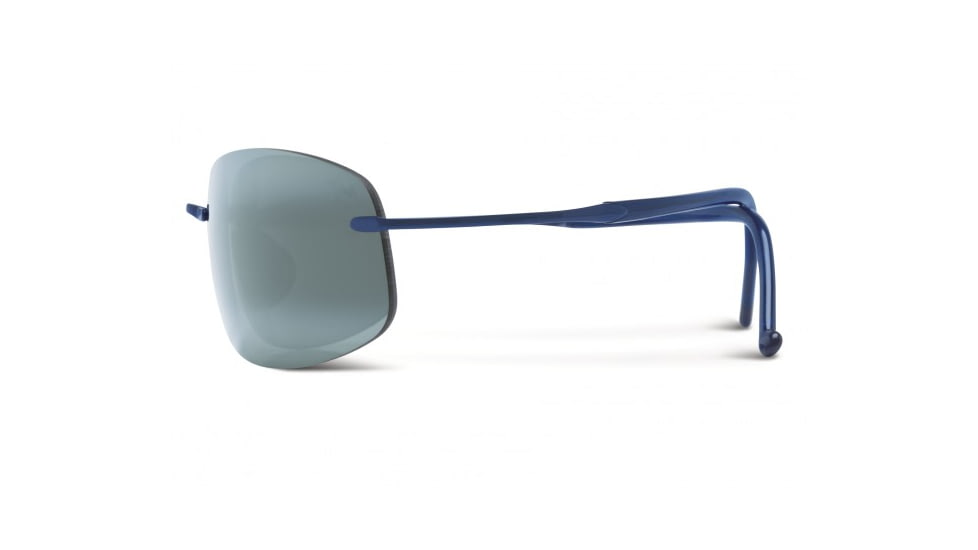 Maui Jim Honolua Bay Sunglasses w/ Blue Frame and Neutral Grey Lenses - 516-03, Side View