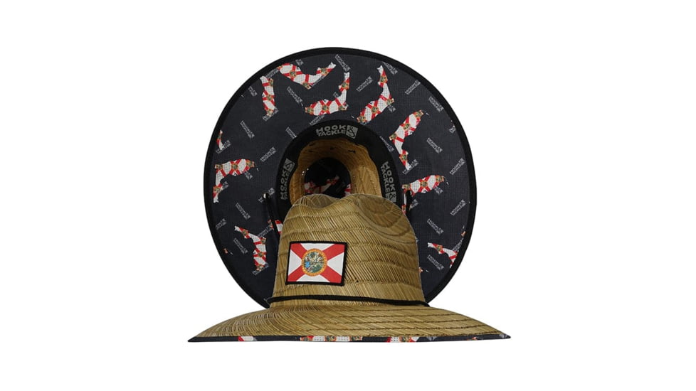 Hook &amp; Tackle Florida Straw Hat, M015007-060-L/XL