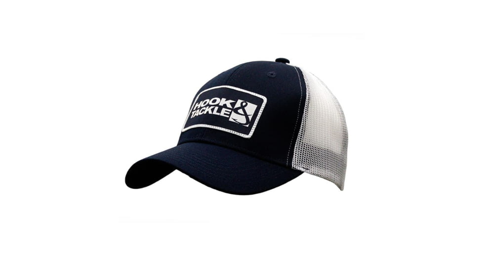 Hook &amp; Tackle H&amp;T Logo Fishing Trucker Hat, M015142-999-1 SIZE