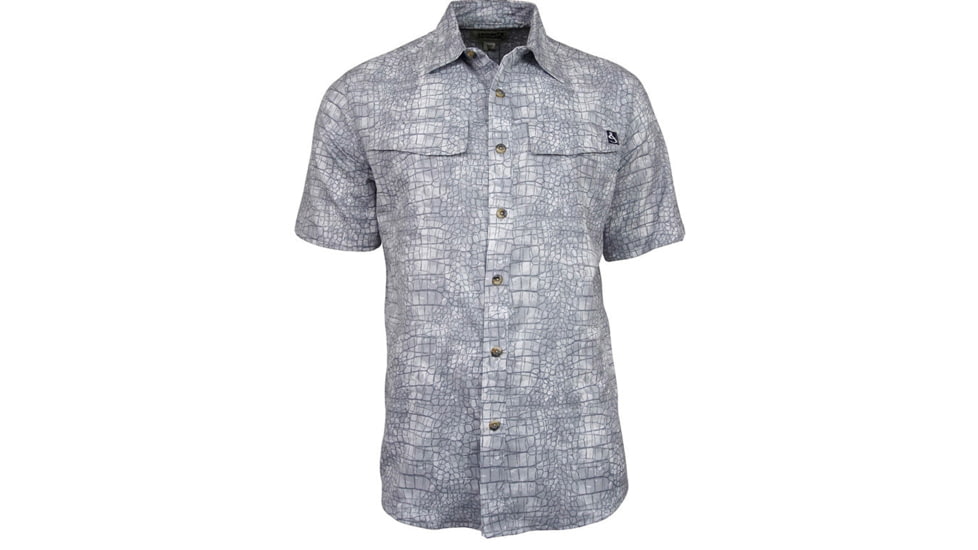 Hook &amp; Tackle Mens Chaos UV Vented Fishing Shirt, M01077S-640-L