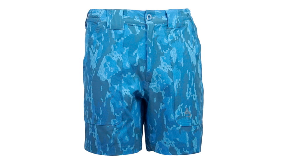 Hook &amp; Tackle Mens Geo Camo Beer Can Lightweight Stretch Short, M019821-600-36