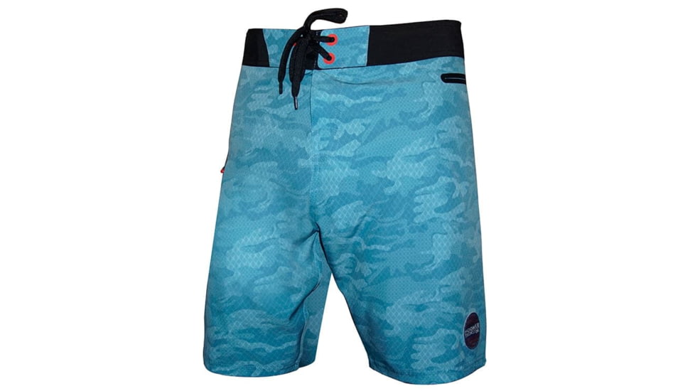 Hook &amp; Tackle Mens Geo Camo Stretch Fishing Boardshort, M016097-426-40
