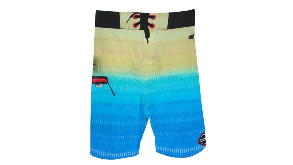 Hook &amp; Tackle Mens Gradient Scales Stretch Boardshort, M016004-202-38
