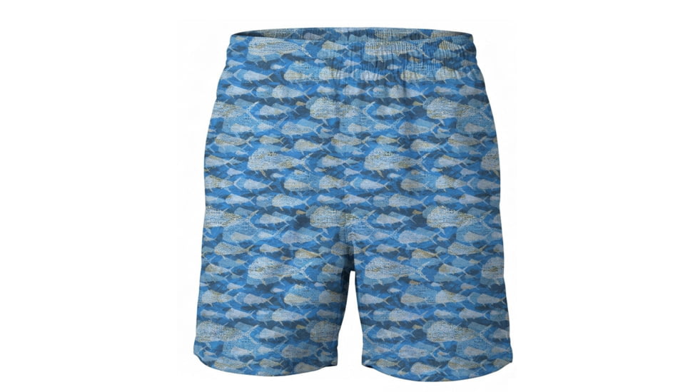 Hook &amp; Tackle Mens Mahi Mesh Fishing Swim Trunk, M016175-425-S
