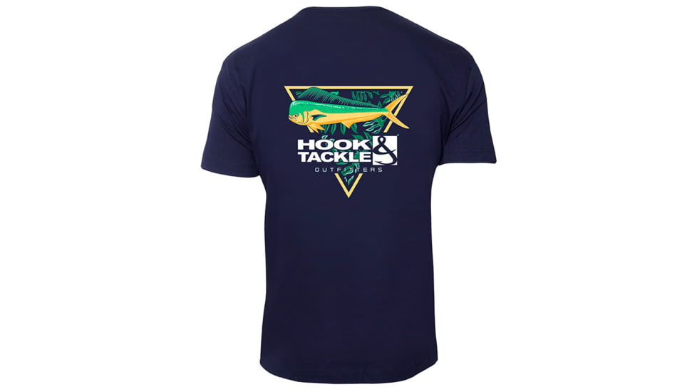 Hook &amp; Tackle Mens Mahi Tropics Premium T-Shirt, M0135001-290-L