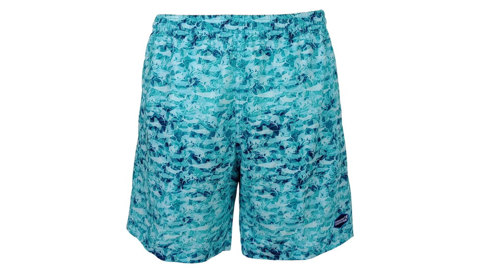 Hook &amp; Tackle Mens Marlin Mix Fishing Swim Trunk, M016028-470-L
