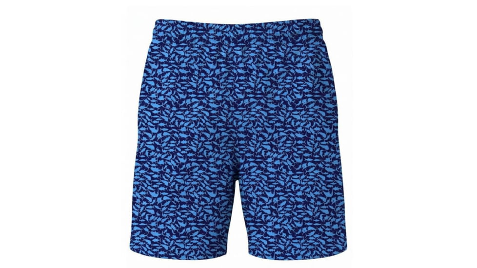 Hook &amp; Tackle Mens Micro Fish Fishing Swim Trunk, M016174-290-S