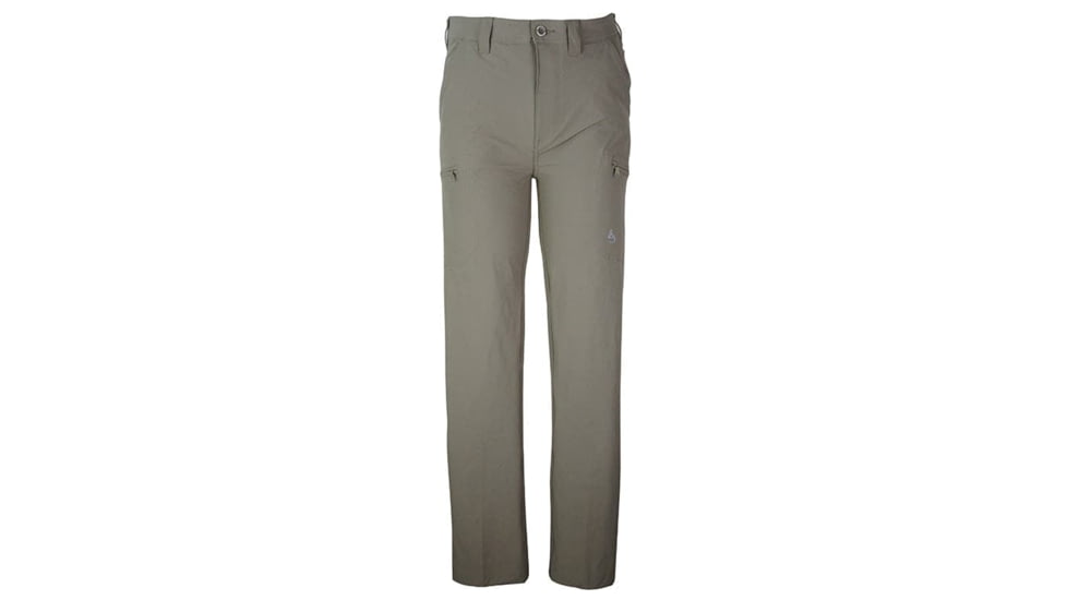 Hook &amp; Tackle Mens Ripstop Driftwood Stretch Pant - Khaki, M019115-150-30