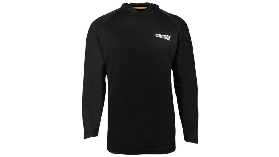 Hook &amp; Tackle Mens Seamount L/S UV Fishing Hoodie 3X, B01360L-001-3XL