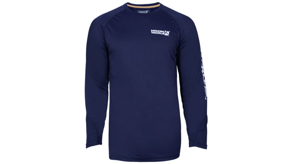 Hook &amp; Tackle Mens Seamount L/S UV Fishing Shirt 3X, B01350L-208-3XL