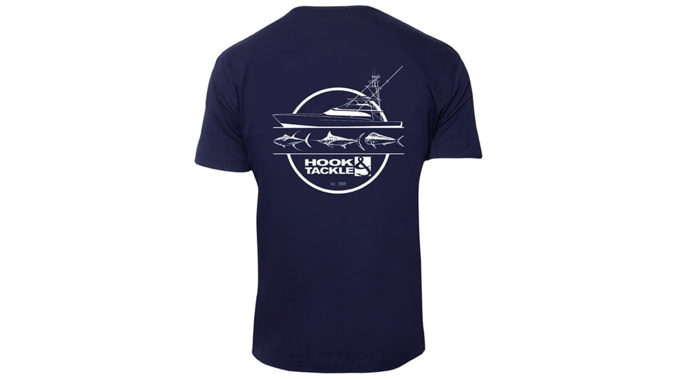 Hook &amp; Tackle Mens Tuna Tower Premium T-Shirt, M013998-290-M