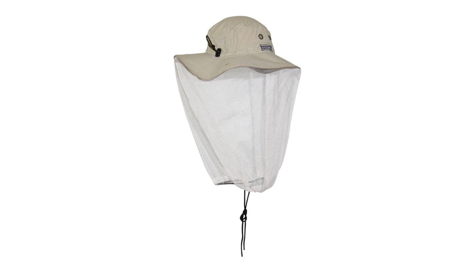 Hook &amp; Tackle Mosquito Net UV Fishing Sun Hat, M015209-050-1 SIZE