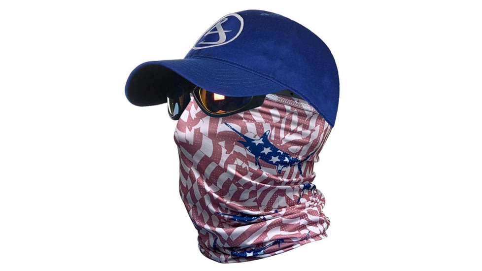Hook &amp; Tackle Stars &amp; Stripes Face &amp; Neck Gaiter, M015831-950-1 SIZE
