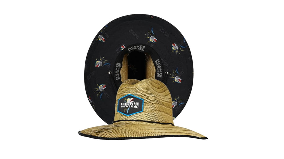 Hook &amp; Tackle Tuna Straw Hat, M015013-060-M/L