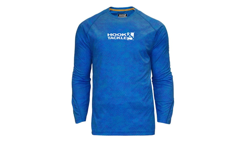 Hook &amp; Tackle Youth Shadows UV Fishing Shirt 8-20, C013878-214-M