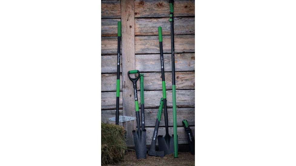 Hooyman Digging Shovel, Black/Green, 1116234