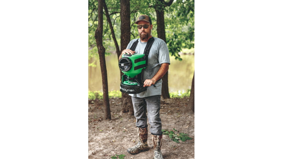 Hooyman Manual Chest 35LB Seeder w/ Shoulder Harness Rig, 1135909