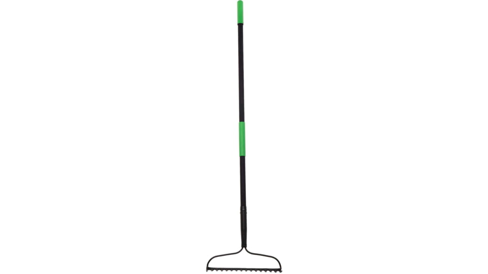 Hooyman Metal Bow Rake, Black/Green, 1116246