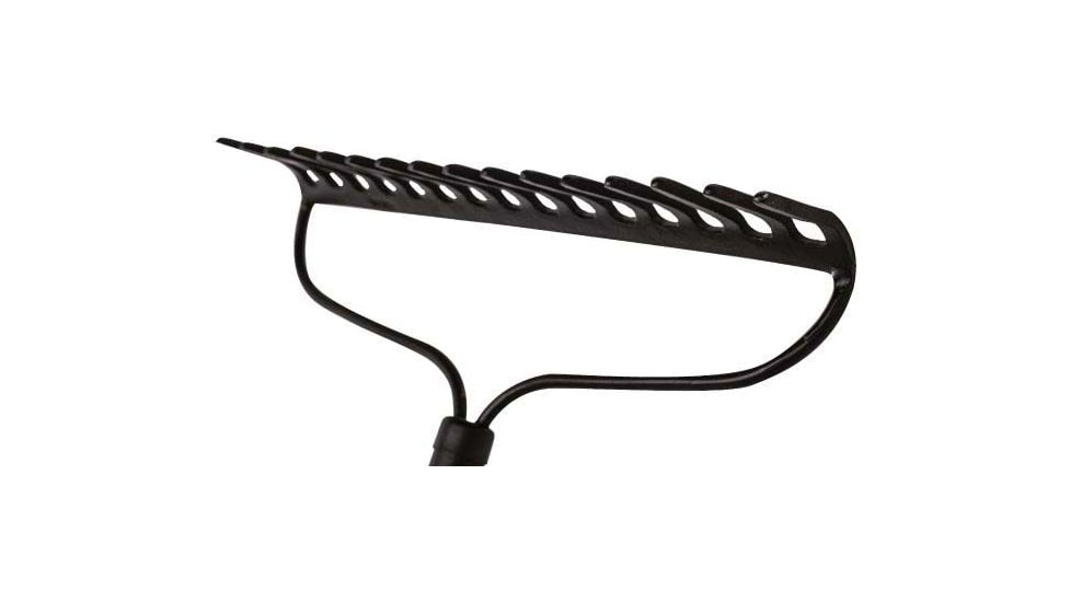 Hooyman Metal Bow Rake, Black/Green, 1116246