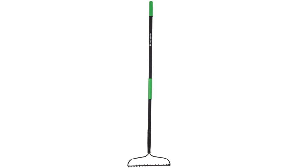 Hooyman Metal Bow Rake, Black/Green, 1116246