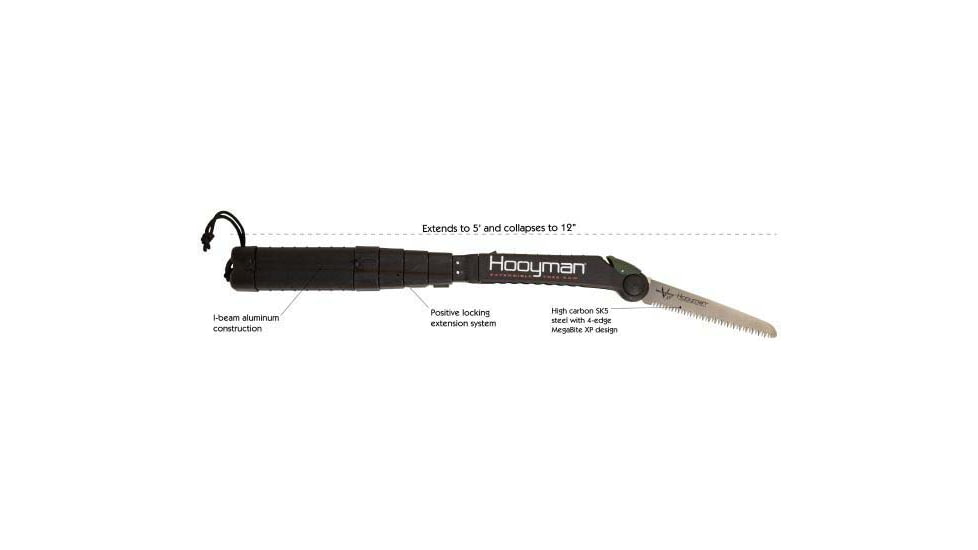 Hooyman Saws 5 ft Extendable Tree Saw HYM1001