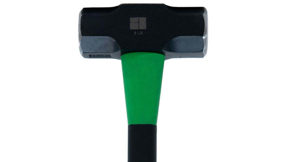 Hooyman Sledge Hammer, 8lb, 35in, Black/Green, 1112255