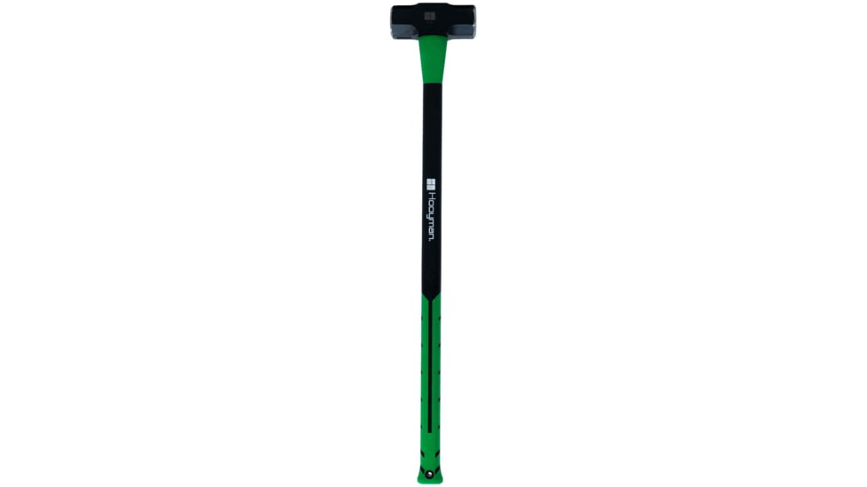 Hooyman Sledge Hammer, 8lb, 35in, Black/Green, 1112255