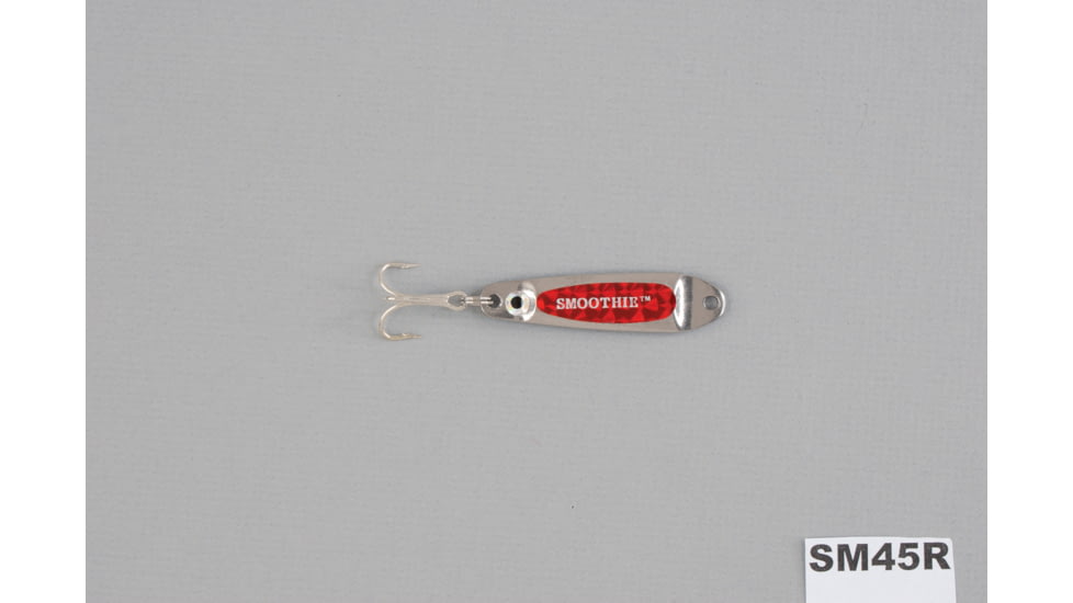 Hopkins Shorty Smoothie Spoon w/Plain Treble, Red Prism, 1/2oz, 2 1/4in, SM45R