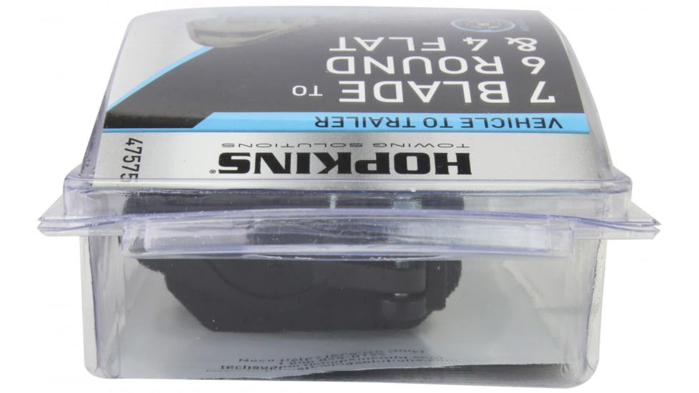 Hopkins Towing Solutions Multi Tow 7 Blade To 6 Round And 4 Flat Adapter, Cp Electric Brake, 47575