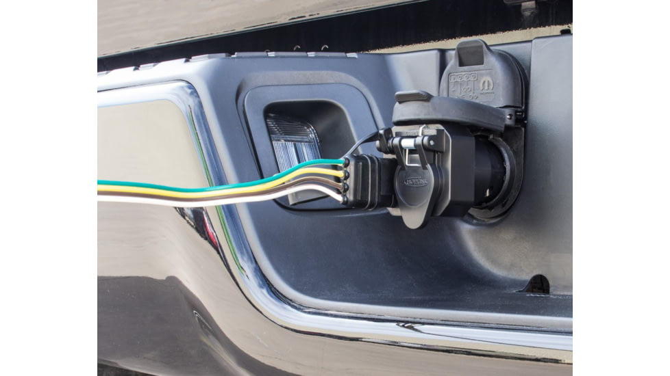 Hopkins Towing Solutions Multi Tow 7 Blade To 6 Round And 4 Flat Adapter, Cp Electric Brake, 47575