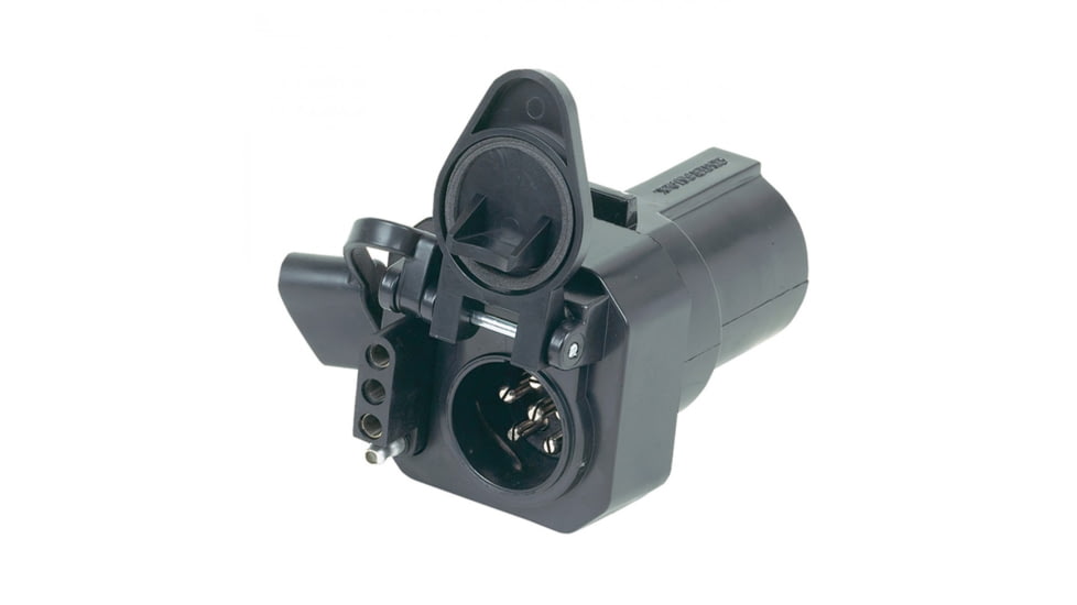 Hopkins Towing Solutions Multi Tow 7 Blade To 6 Round And 4 Flat Adapter, Cp Electric Brake, 47575