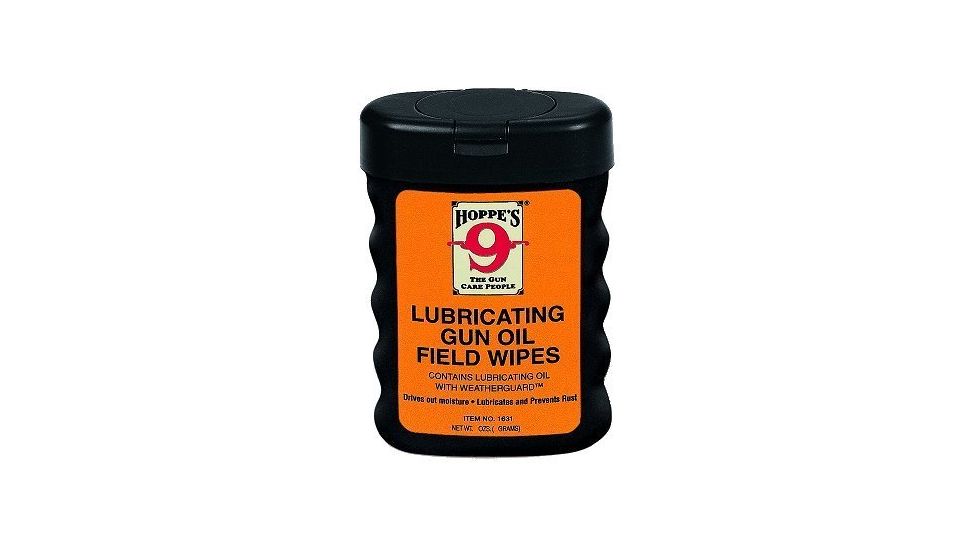 Hoppe's Lubricating Gun Oil Field Wipes 1631