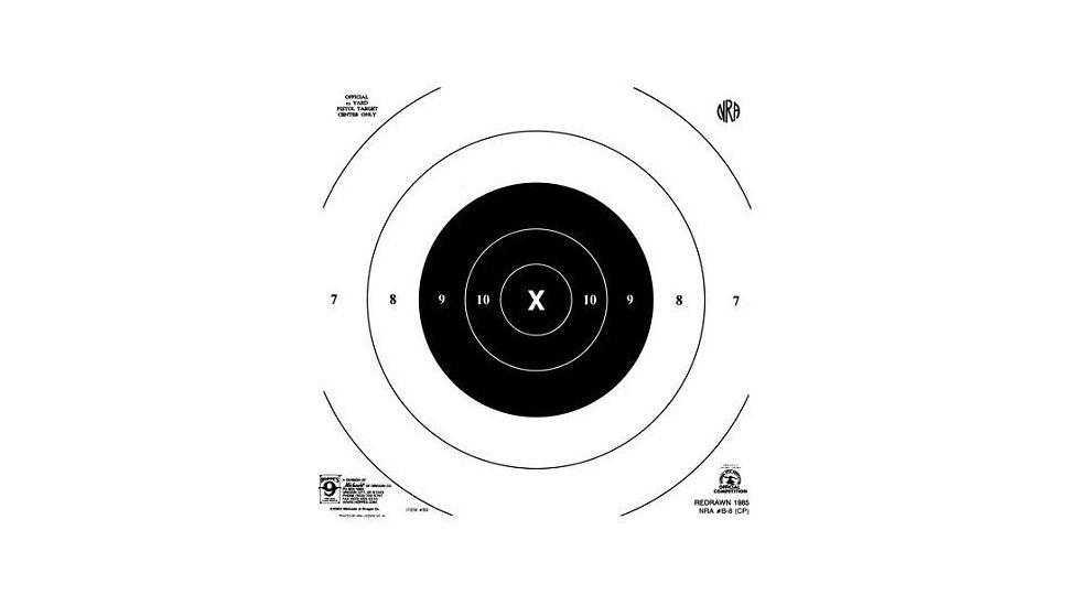 Hoppes 25 Yd Rapid Fire Ctrs Targets B9