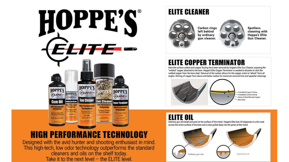 Hoppes 9 Hoppes Elite Gun Maintainence Kit E4CCFO