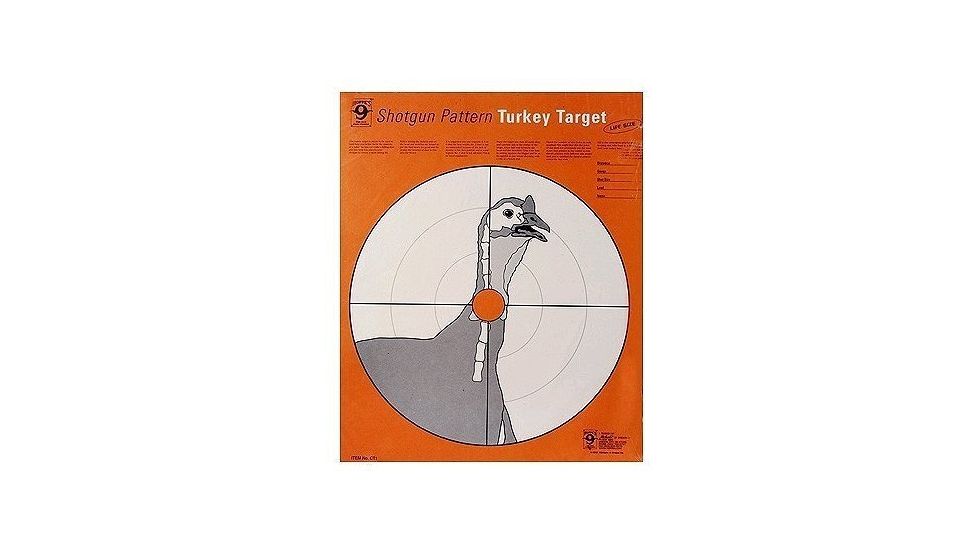 Hoppes Turkey Paper Target CT1