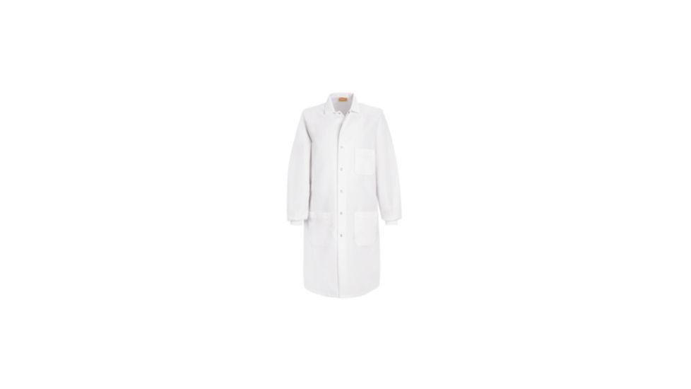 Horace Small Specialized Cuffed Lab Coat - Healthcare, Men, KP70WH, RGS KP70WHRGS