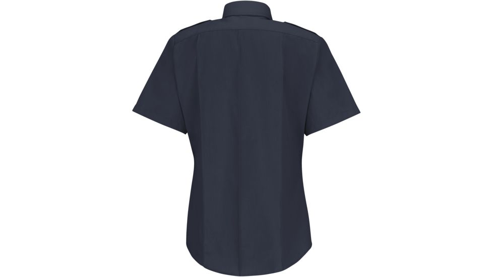 Horace Small New Dimension Stretch Poplin Shirt , Dark Navy, SSL HS1266SSL