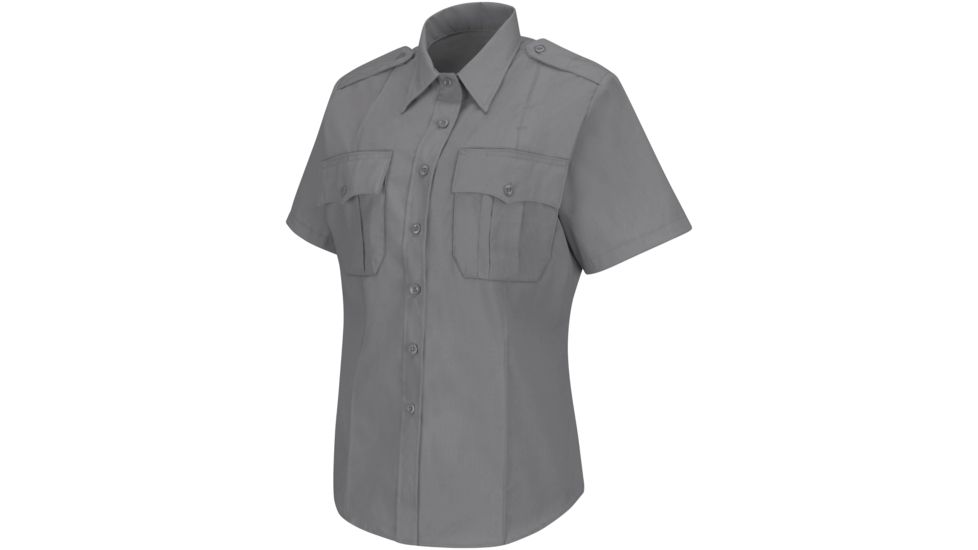 Horace Small New Dimension Stretch Poplin Shirt , Grey, SSL HS1267SSL