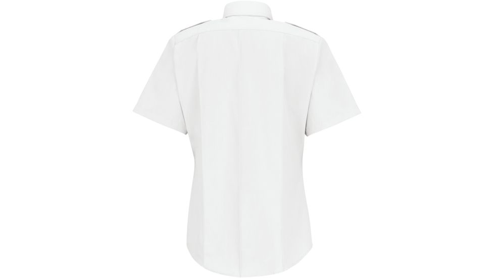 Horace Small New Dimension Stretch Poplin Shirt , White, SSXL HS1270SSXL