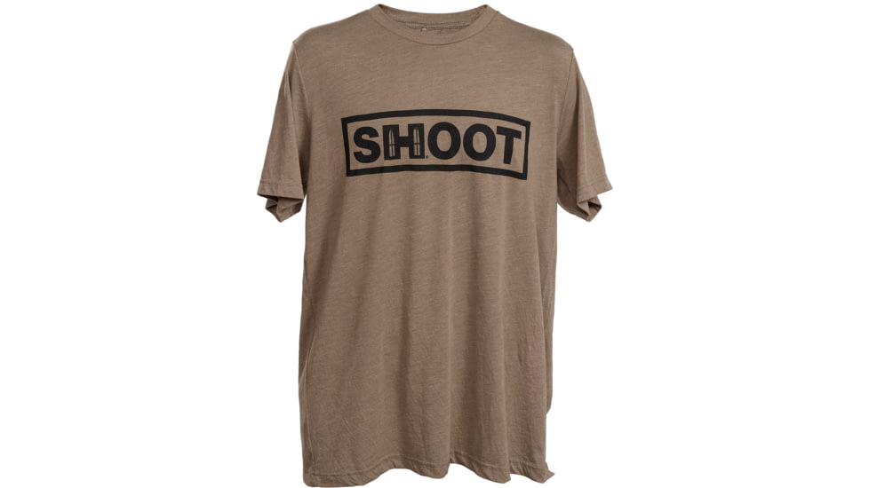 Hornady Shoot T-Shirt - Men's, Brown, Large, 99606L