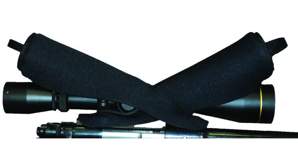 Horn Hunter Single Shot Scope Cover, Black, Medium, SC02BK