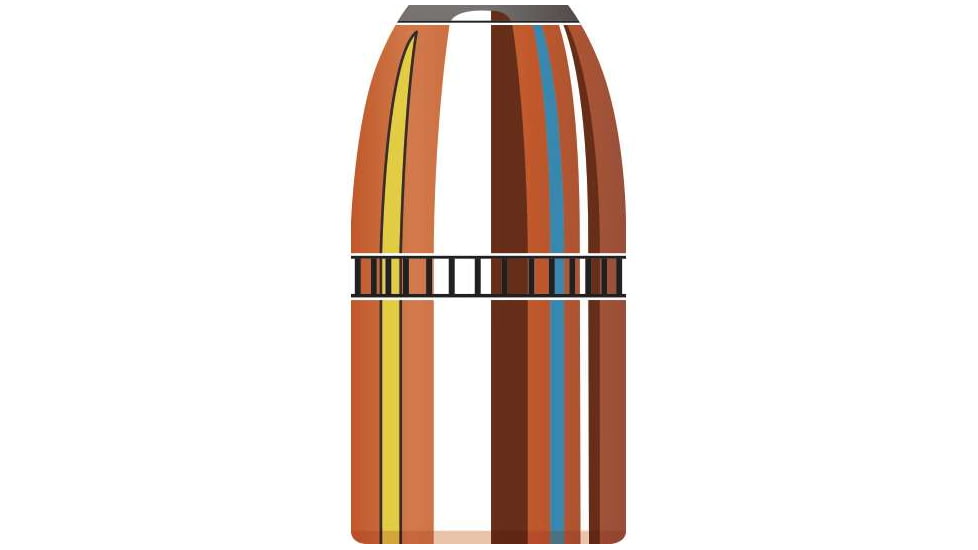 Hornady 4503 InterLock 45 Caliber .458 350 GR Flat Point 50 Box