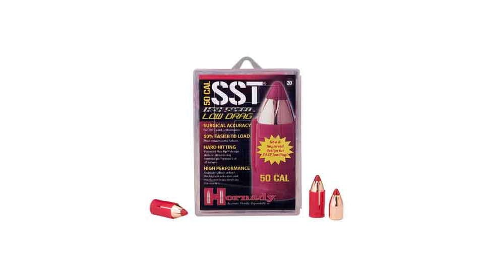 Hornady .50cal Saboted Bullet 300gr Sst 20-count