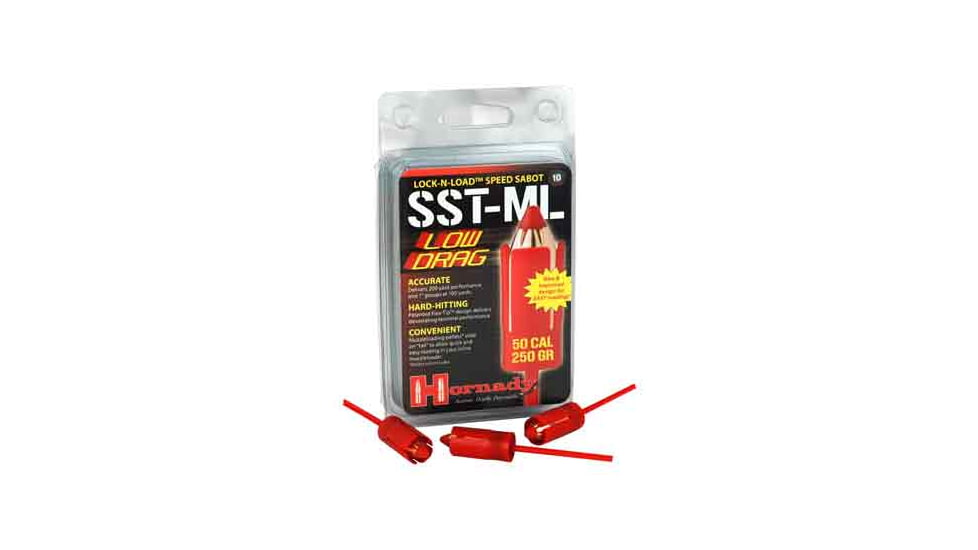 Hornady .50cal Saboted Bullet .45 250gr Sst 10-count