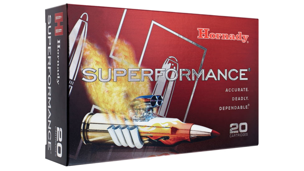 Hornady Superformance .300 Ruger Compact Magnum 150 grain Super Shock Tip Brass Cased Centerfire Rifle Ammo, 20 Rounds, 82231