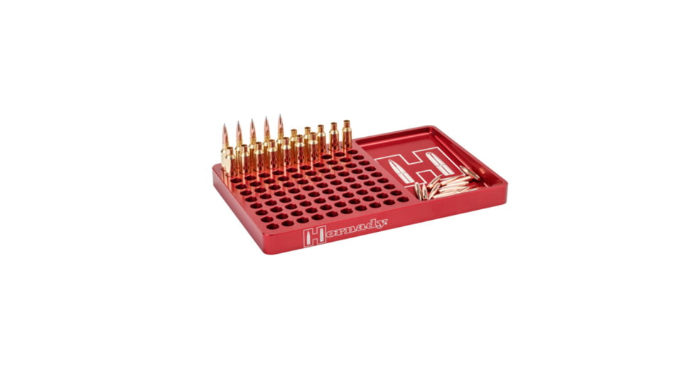 Hornady .308 Winchester/6.5mm Creedmoor Reloading Block, Red, 480043