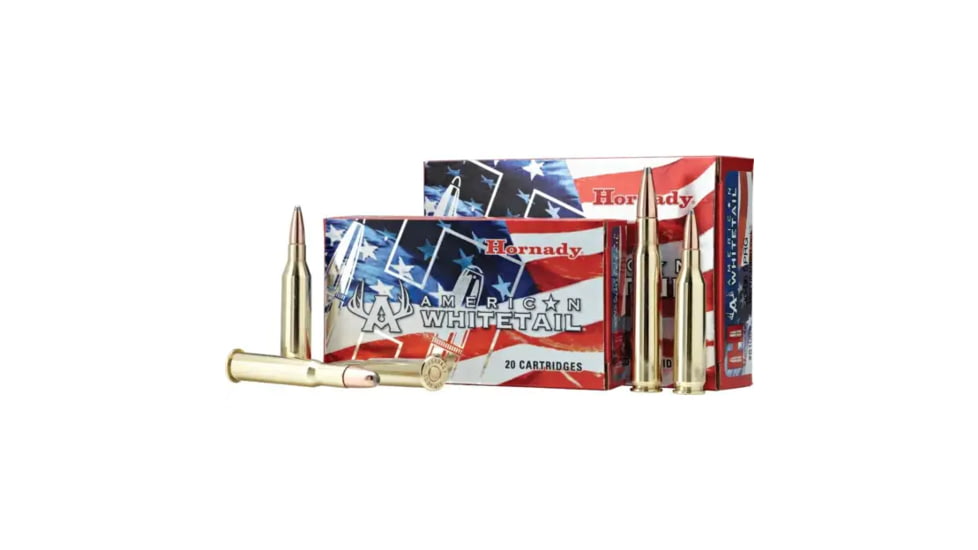 Hornady Amerian Whitetail 400 Legend 210 Grain INTERLOCK Brass Cased Rifle Ammo, 20 Rounds, 82461
